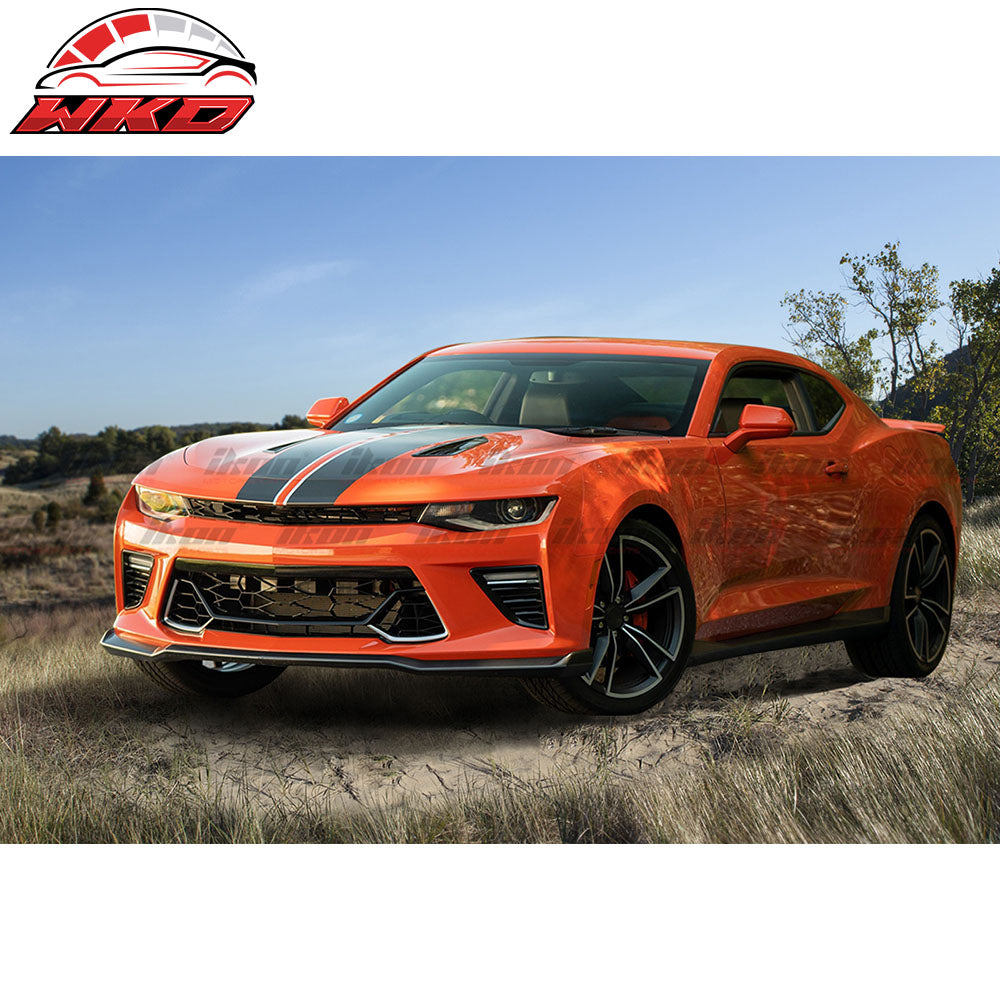 Fits 16-18 Chevy Camaro SS 50th Anniversary Front Bumper Conversion With DRL PP
