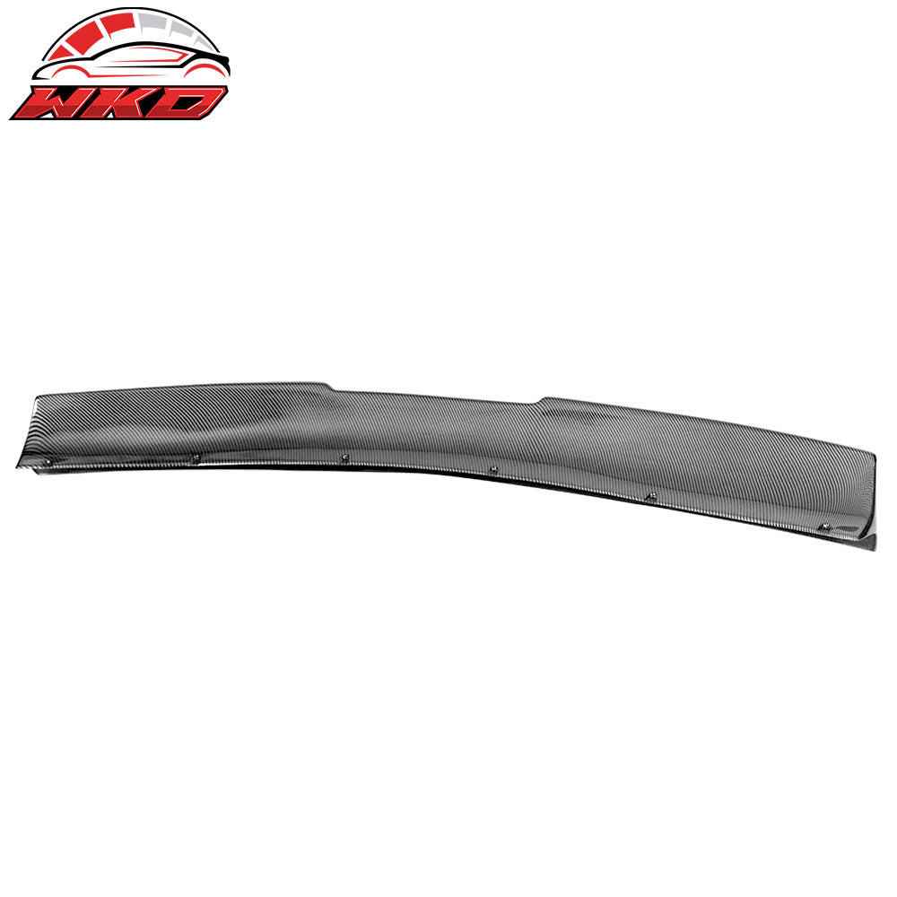 Fits 10-13 Chevrolet Camaro IKON Style Trunk Spoiler - Carbon Fiber Print