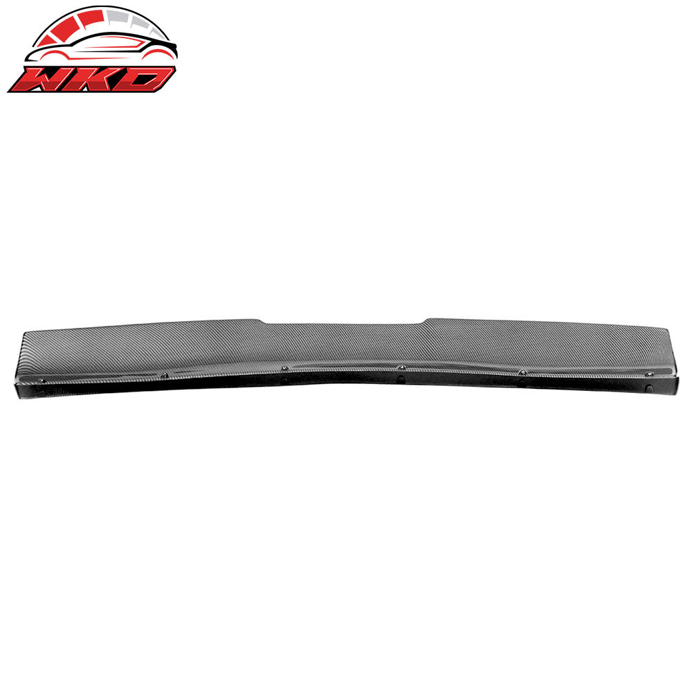 Fits 10-13 Chevrolet Camaro IKON Style Trunk Spoiler - Carbon Fiber Print