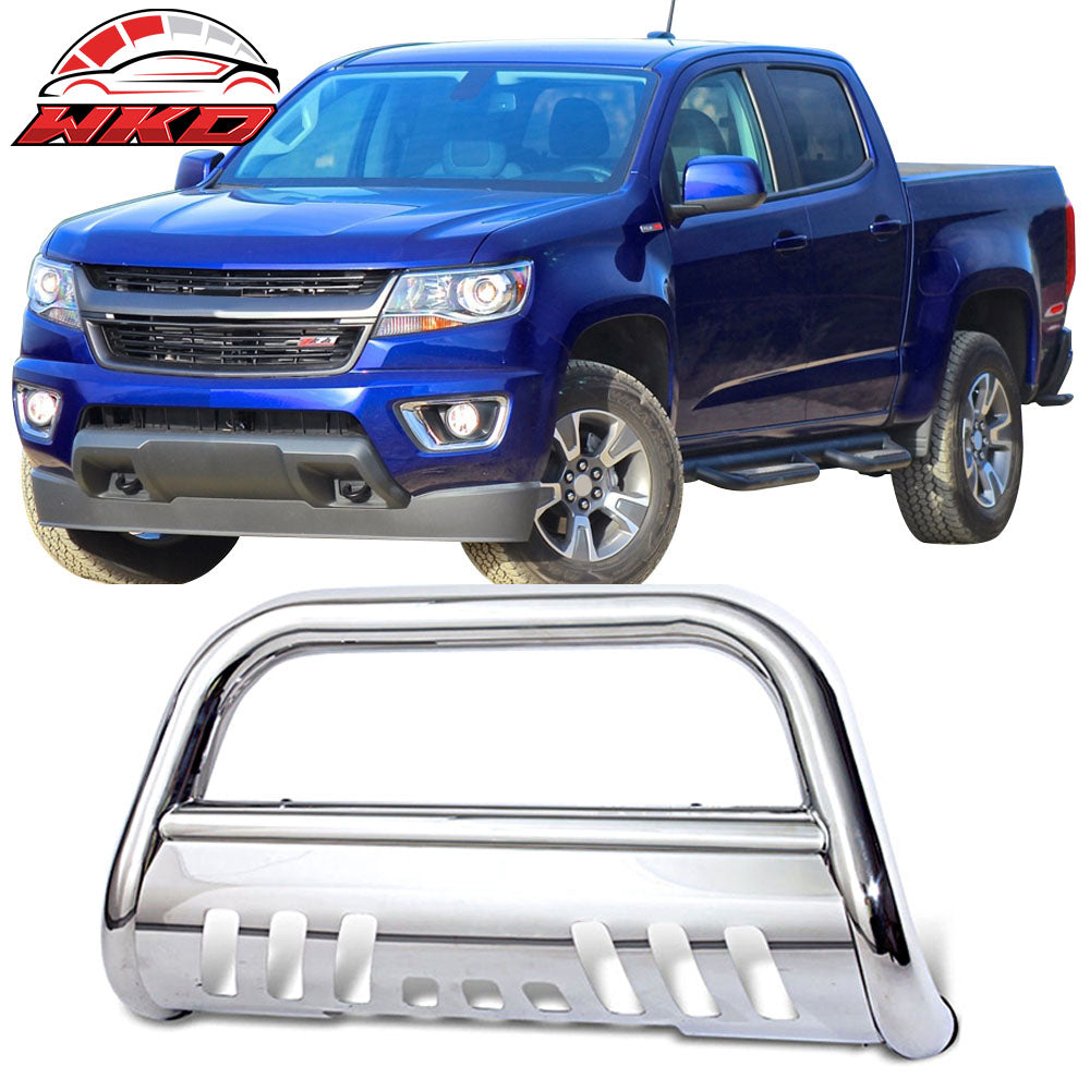 Fits 15-17 Chevy Colorado Ss Bull Bar Front Bumper Grille Guard