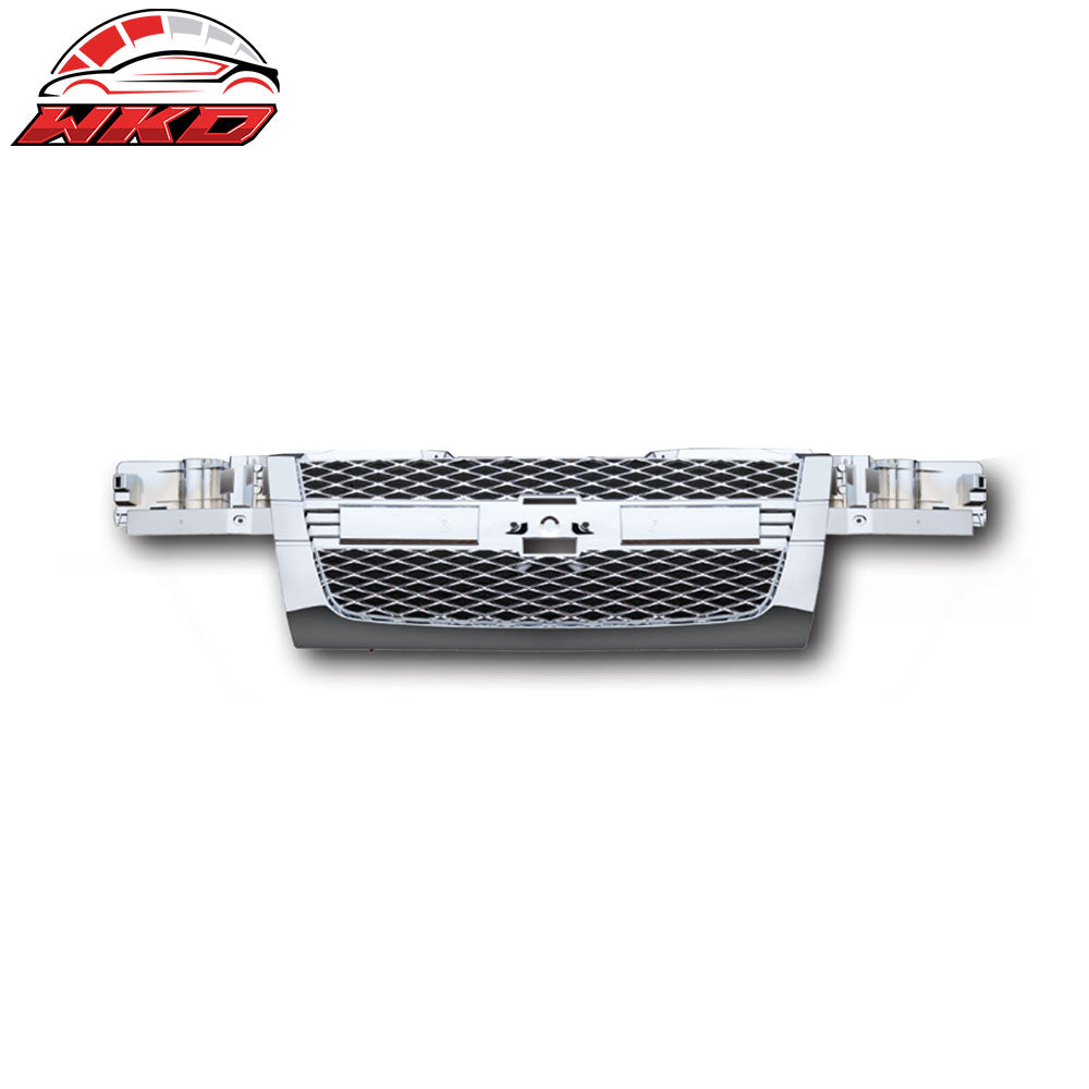 Wholesale 04-12 Chevy Colorado OE Style ABS Front Bumper Grille Replacement - Chrome