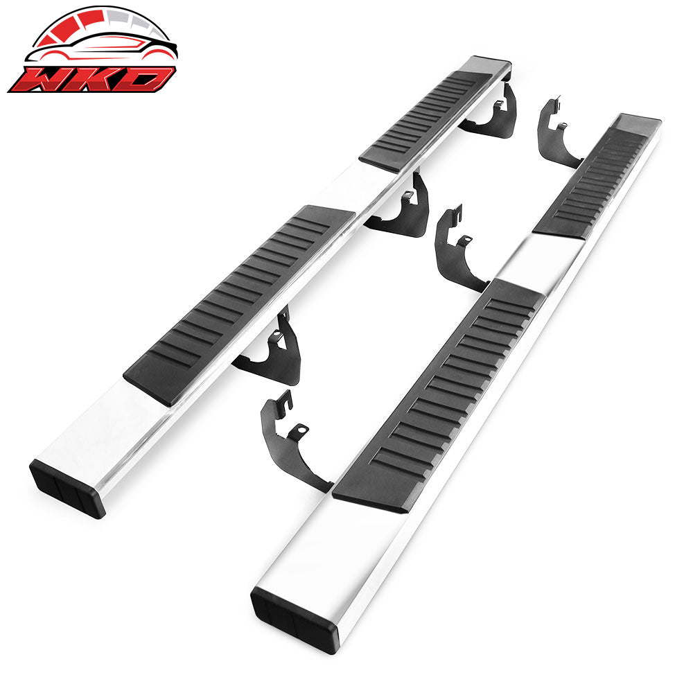 Fits 15-22 Chevy Colorado GMC Canyon Crew Cab 6"Running Board Side Step Nerf Bar