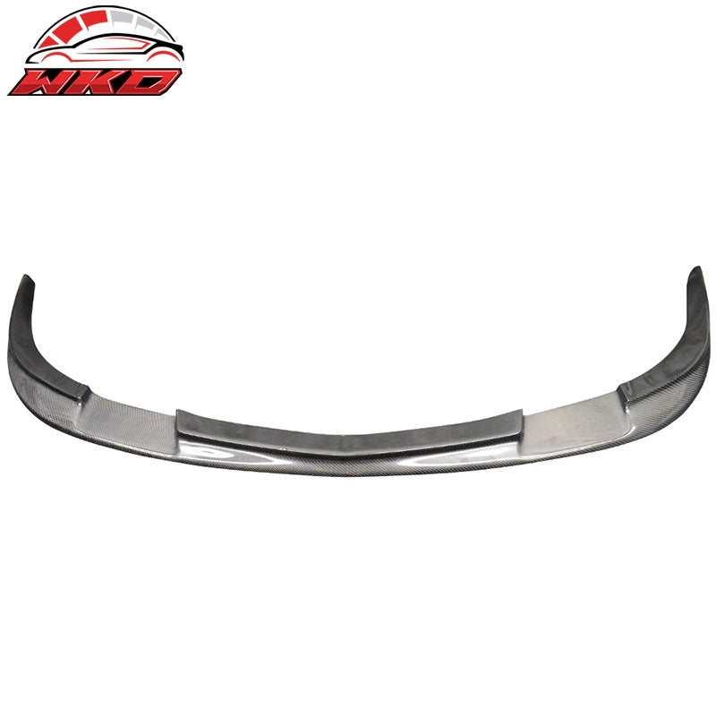 Fits 05-13 Chevy Corvette C6 Z06 ZR1 Style Carbon Fiber Front Bumper Lip Spoiler