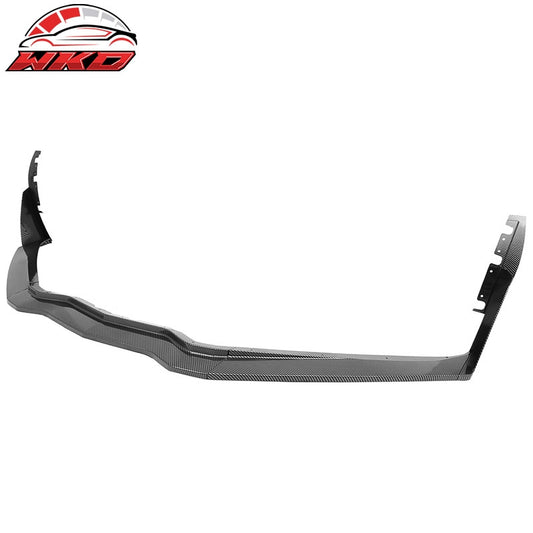 Wholesale 14-19 Chevy Corvette Stage 3 Front Bumper Lip + Winglets Carbon Fiber Print - Wikond Auto