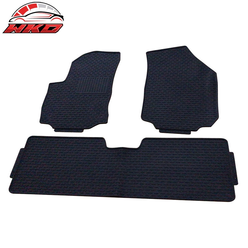 Wholesale 18-24 Chevy Equinox Black Rubber All Weather Floor Mats