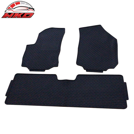 Wholesale 18-24 Chevy Equinox Black Rubber All Weather Floor Mats