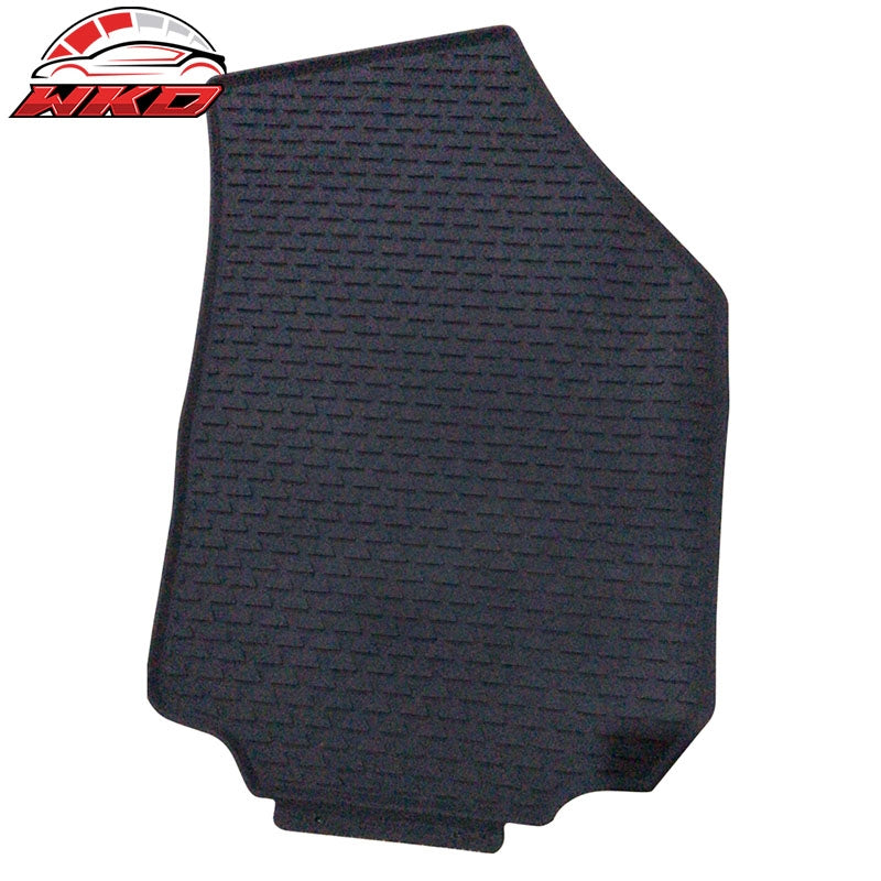 Fits 18-24 Chevy Equinox Black Rubber All Weather Floor Mats