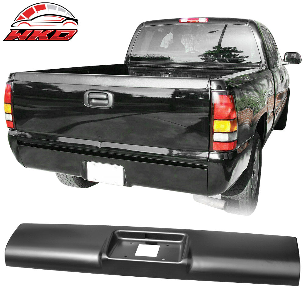 Fits 94-03 Chevrolet S10 GMC Sonoma Unpainted Rear Bumper Roll Pan Fleetside