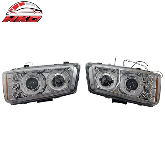 Wholesale 03-07 Chevy Silverado 1500 2500 Front Headlights Head Lights Lamp Assembly - Wikond Auto