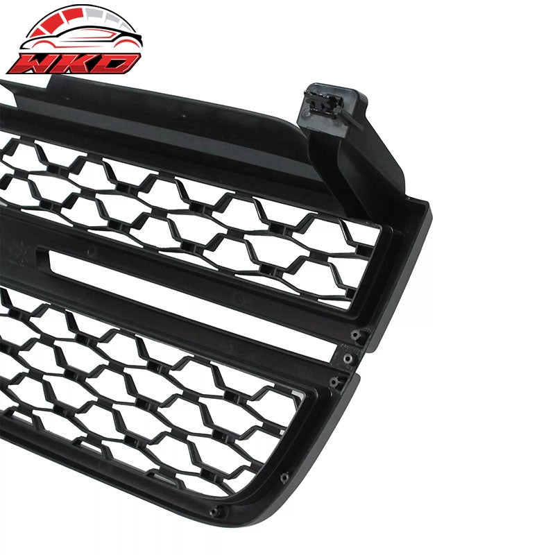 Fits 05-07 Chevy Silverado 1500 2500HD 3500 Front Upper Grille Matte Black