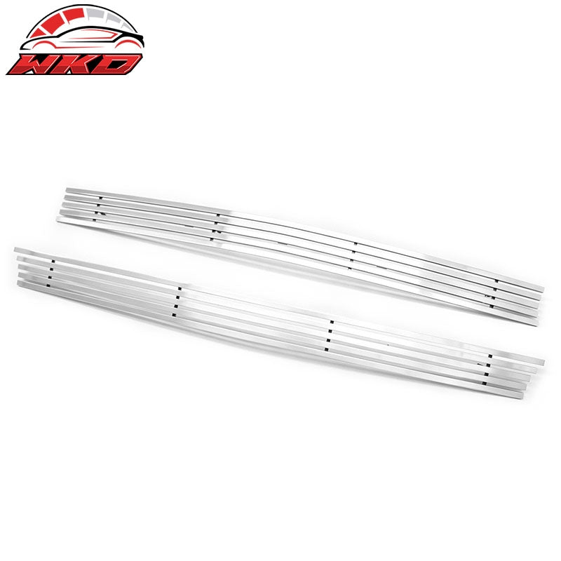 Fits 99-02 Chevy Silverado 1500 Billet Style Front Upper Grille Insert Chrome
