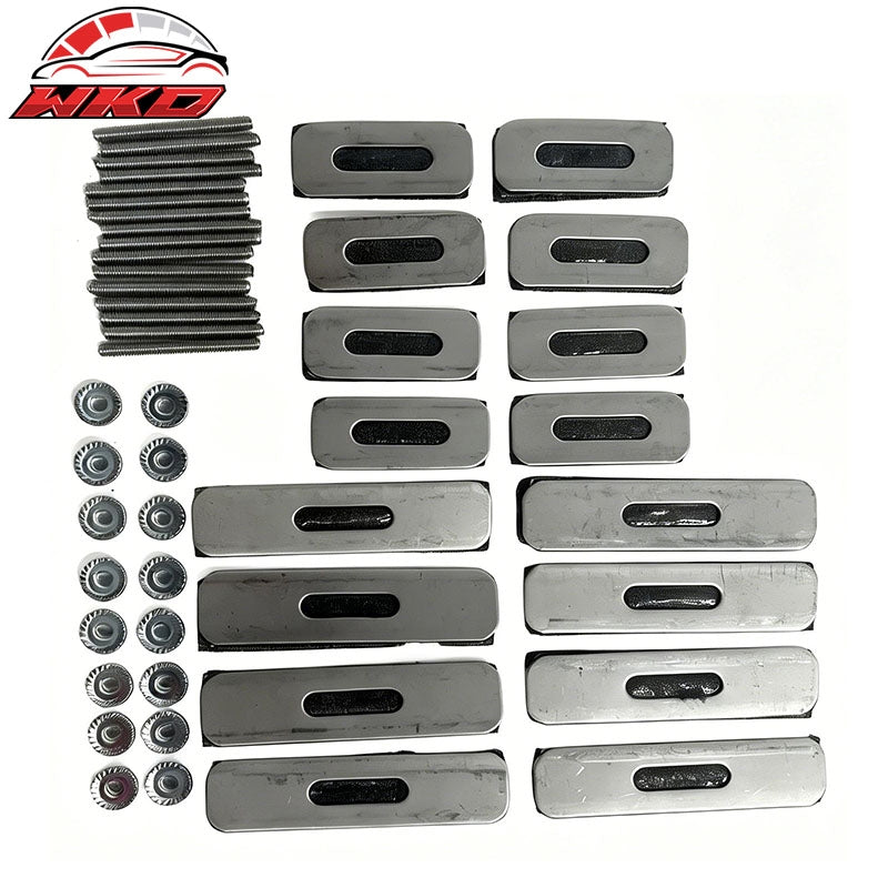 Fits 14-15 Chevy Silverado 1500 Chrome Upper Grille Stainless Steel - Mesh Style