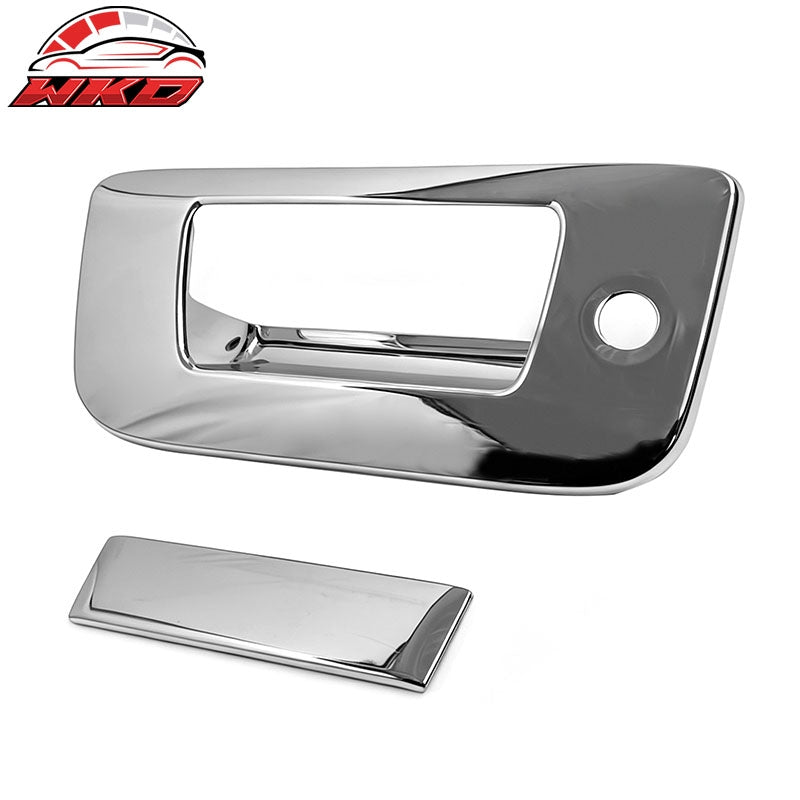 Fits 07-13 Chevy Silverado GMC Sierra 1500 Tailgate Handle Cover w/ Key Hole