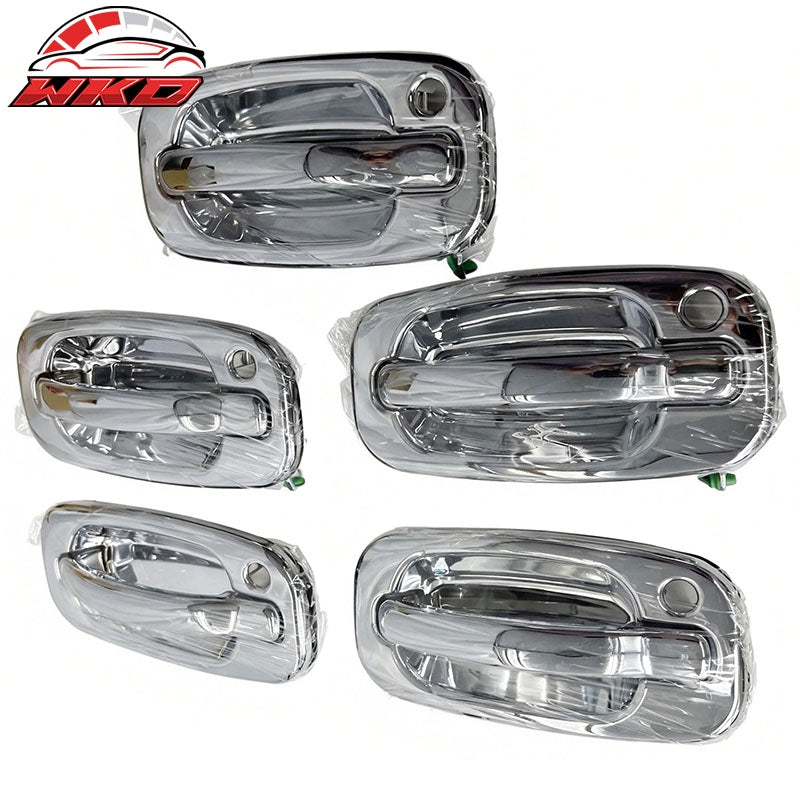 Fits 99-06 Chevy Silverado/ GMC Sierra Crew Cab Front Left Door Handle Cover 1PC