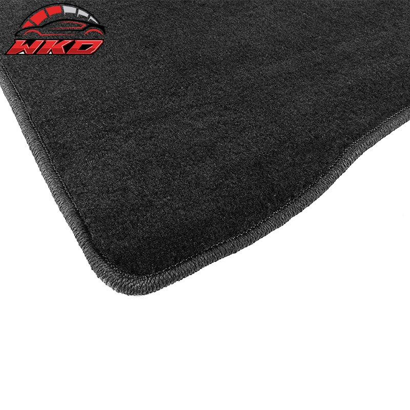 Fits 14-18 Chevy Silverado Sierra Tahoe Yukon Floor Mats Carpets 4PC Black Nylon