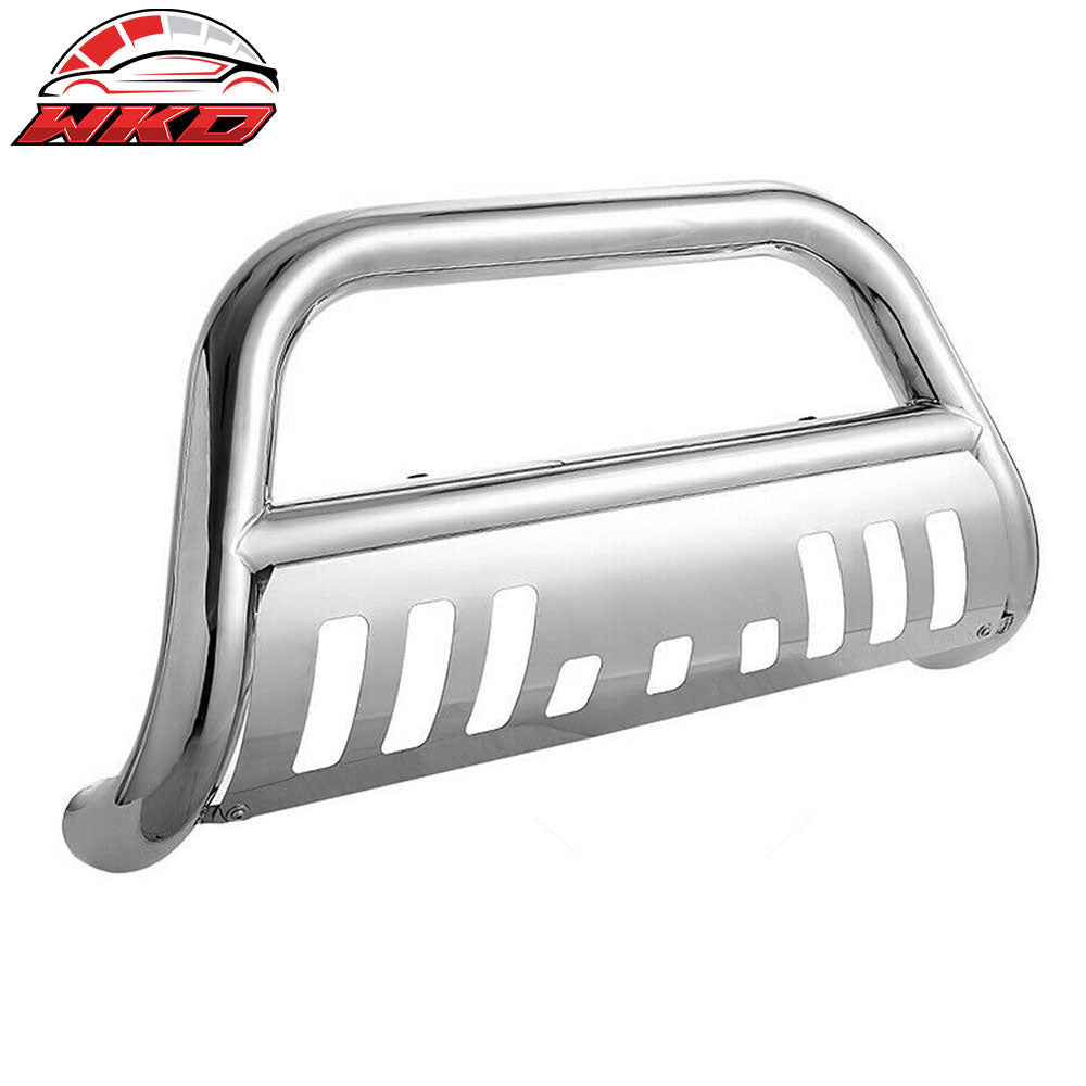 Wholesale 19-22 Chevy Silverado 1500 Chrome 3" Bull Bar Brush Bumper Grille Guard