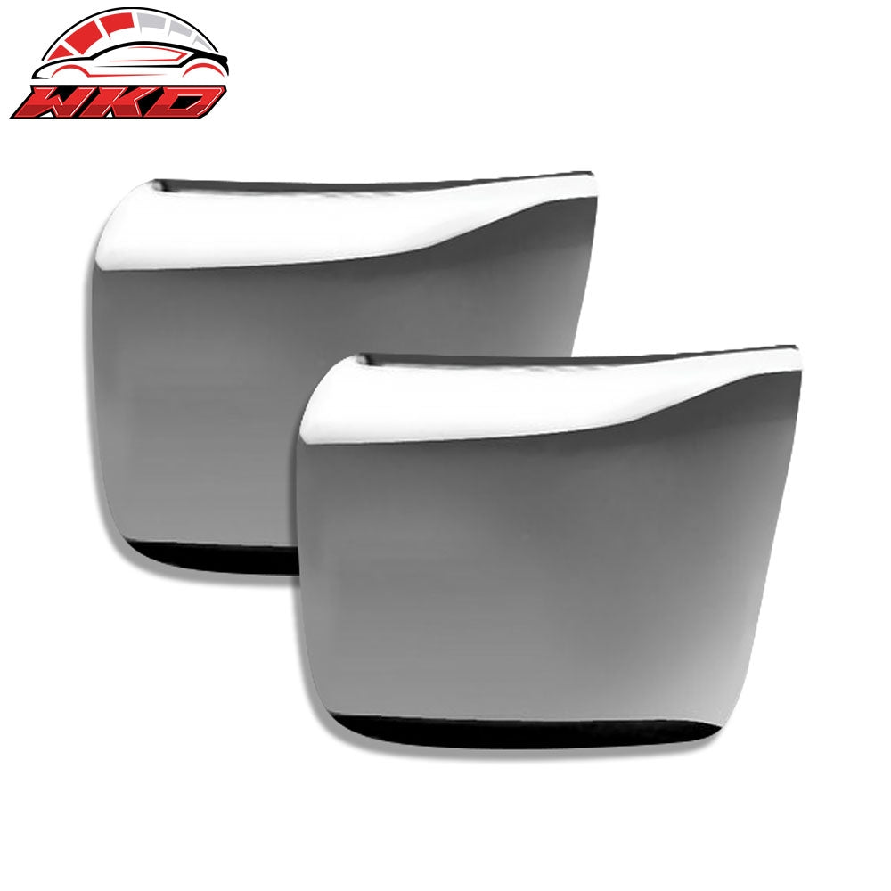 Wholesale 07-13 Chevrolet Silverado 2PC Front Bumper Corner Pad Cover Trim ABS Chrome