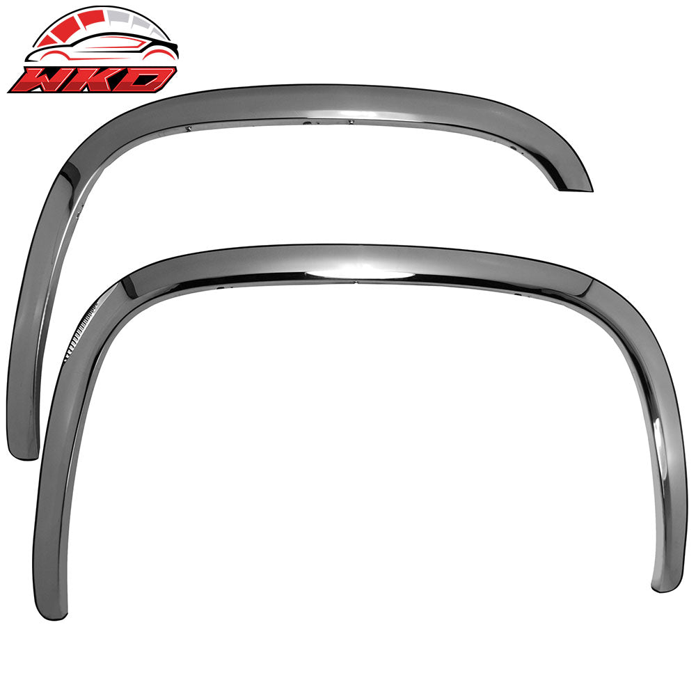 Wholesale 07-13 Chevy Silverado 1500 Fender Flares Mirror Finish Stainless Steel Cover