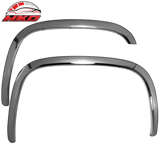 Wholesale 07-13 Chevy Silverado 1500 Fender Flares Mirror Finish Stainless Steel Cover