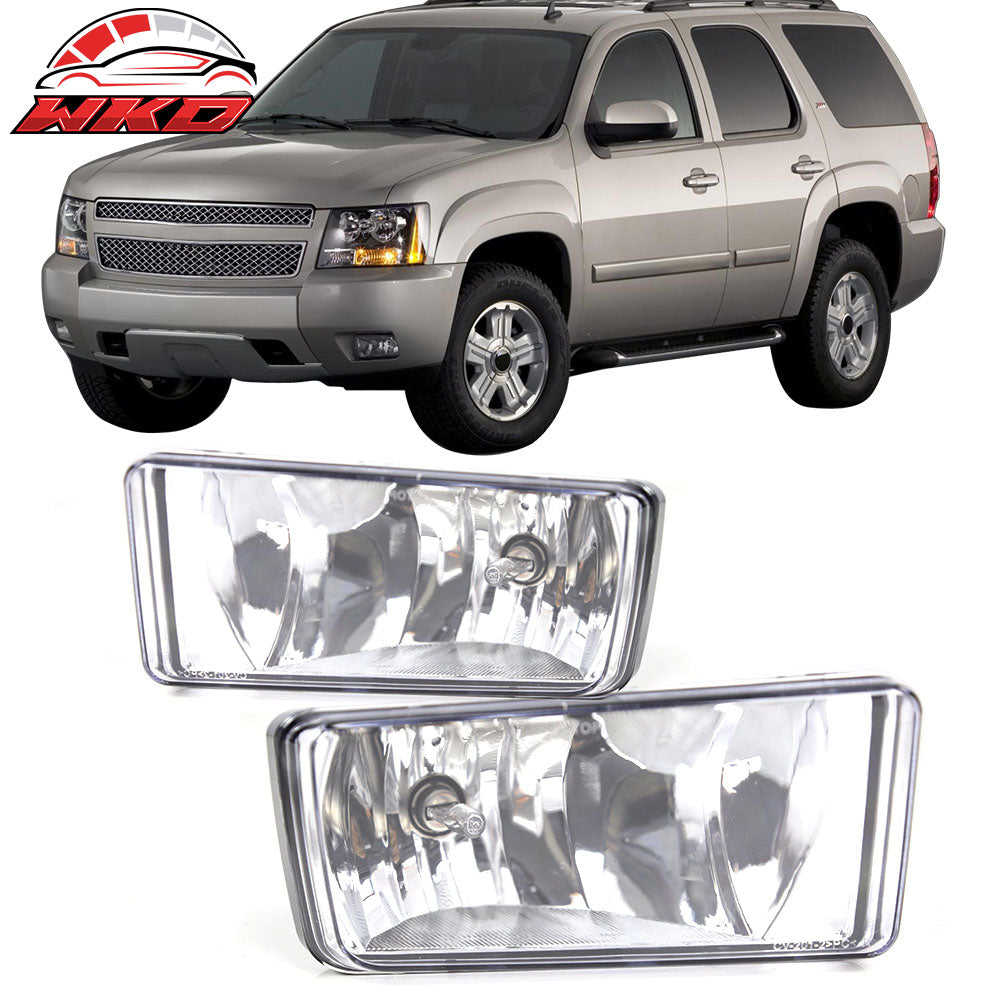 Fits 07-14 Chevy Silverado Tahoe Suburban Avalanche Fog Lights