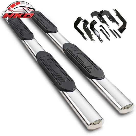 Wholesale 07-18 Silverado GMC Sierra Crew Cab 5" Side Step Nerf Bar Running Board 2PC