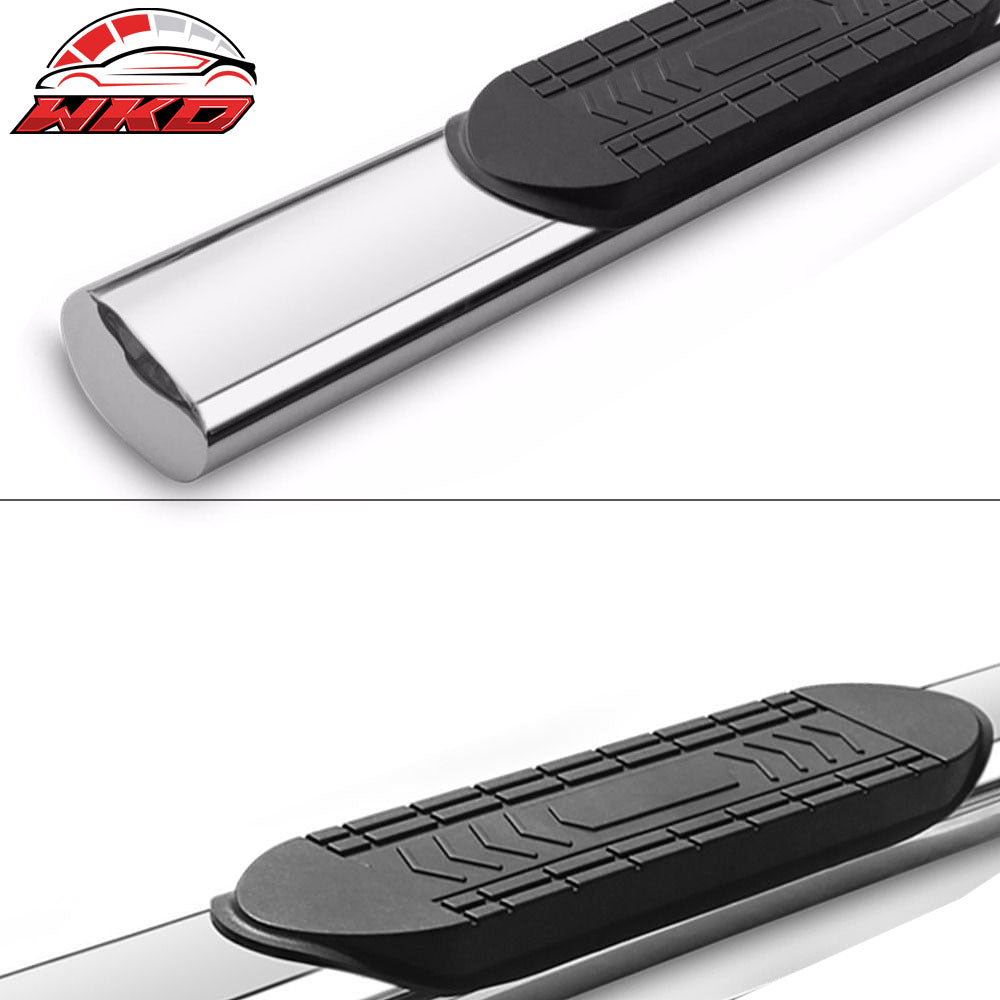 Fits 99-13 Silverado Sierra Extended Cab 6In SS Side Steps Running Board