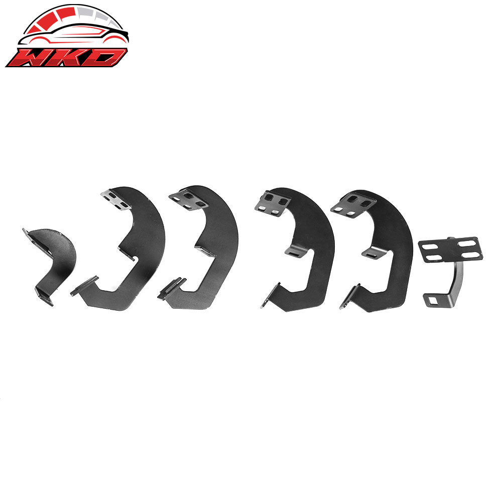 Fits 07-18 Chevy Silverado GMC Sierra Extended Cab IKON V1 Style Running Boards