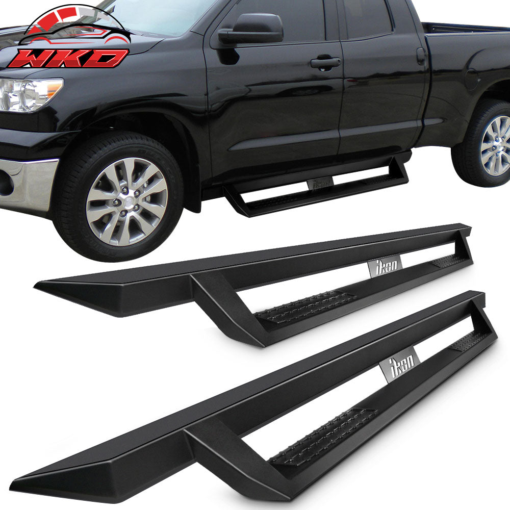 Fits 07-18 Chevy Silverado GMC Sierra Extended Cab IKON V1 Style Running Boards