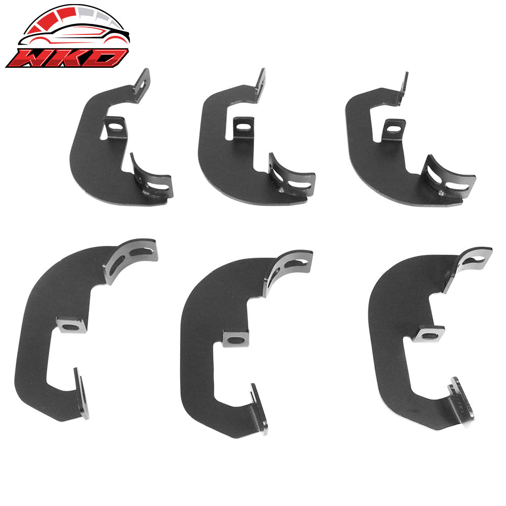 Fits 07-18 Chevy Silverado Crew Cab BCK Style Side Step Bars