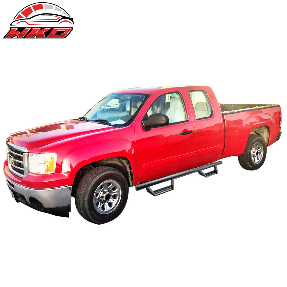 Fits 07-18 Chevy Silverado Extended Cab BCK Style Side Step Bars