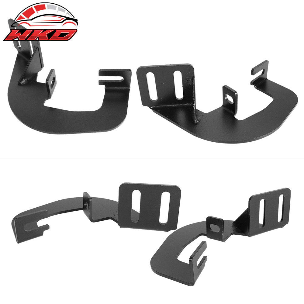 Fits 07-18 Chevy Silverado Extended Cab BZ Style Side Step Bars