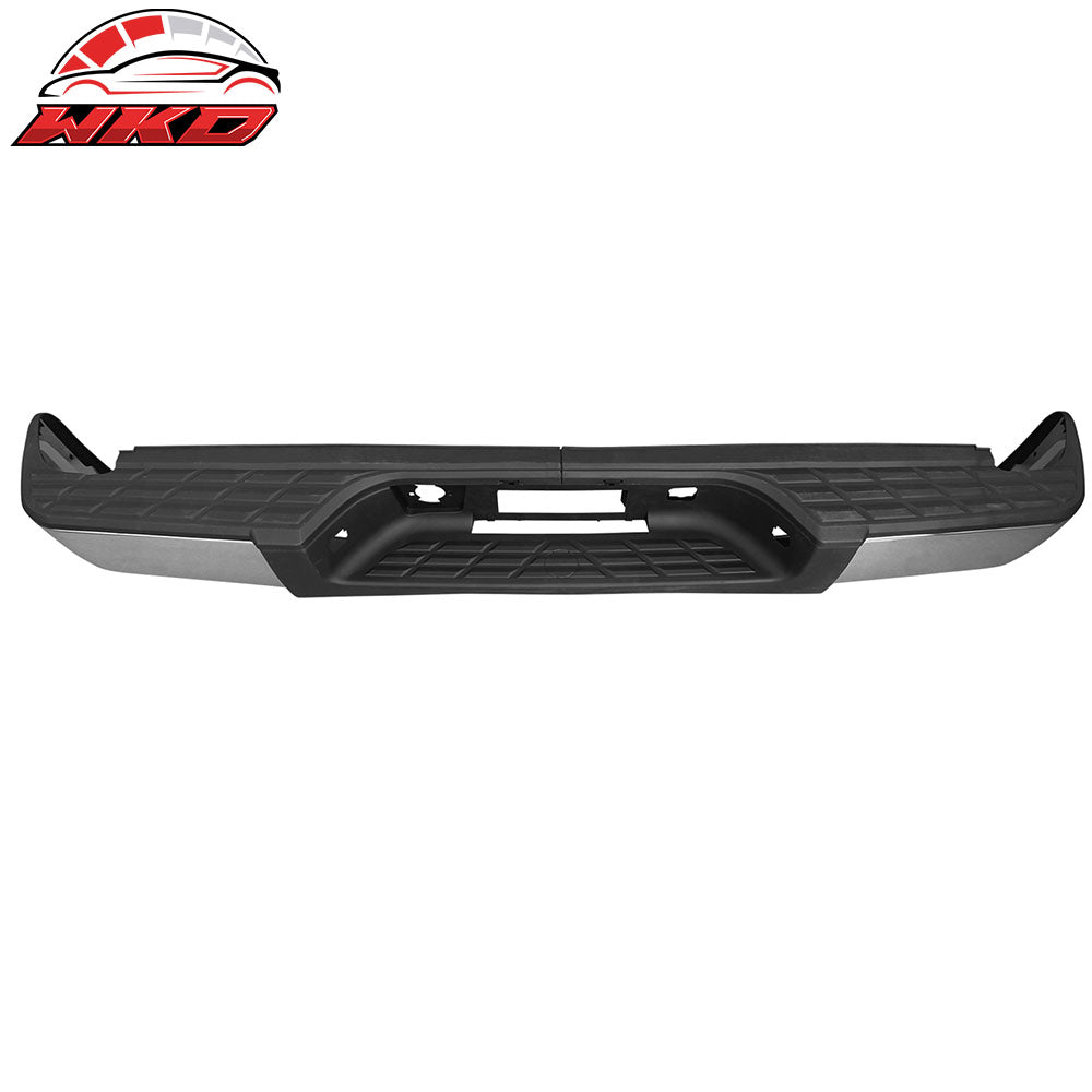 Fits 07-13 Chevy Silverado 1500 GMC Sierra 1500 Rear Step Bumper Chrome