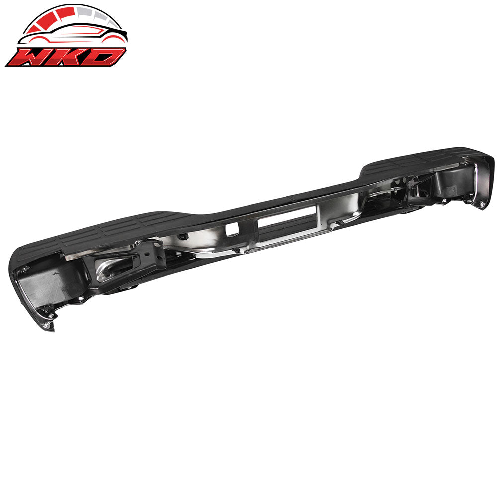 Fits 99-06 Silverado Sierra Fleetside Complete Rear Step Bumper w/ Two Side Step