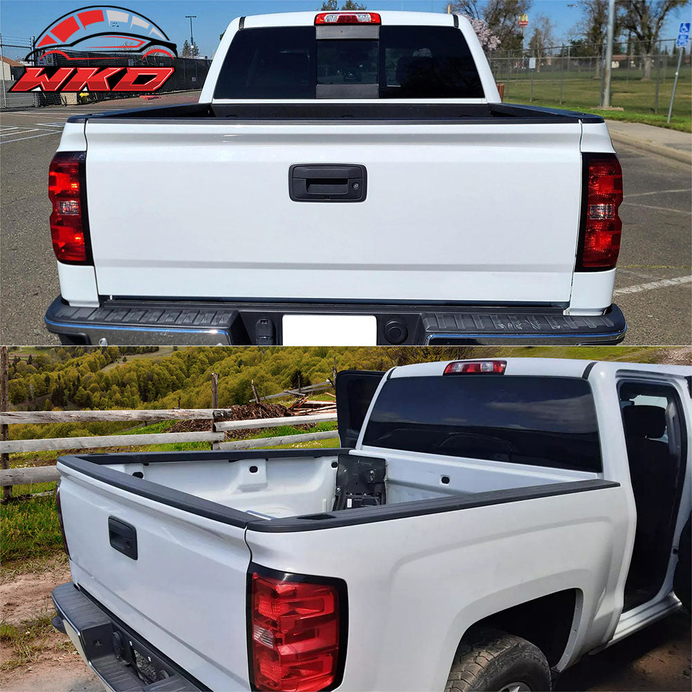 Fits 14-19 Silverado Sierra 1500 2500HD 3500HD Tailgate Molding Protector Cover