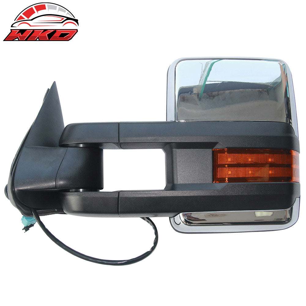 Fits 03-07 Silverado Towing Mirror Power Heat Signal Arrow Clearance Light