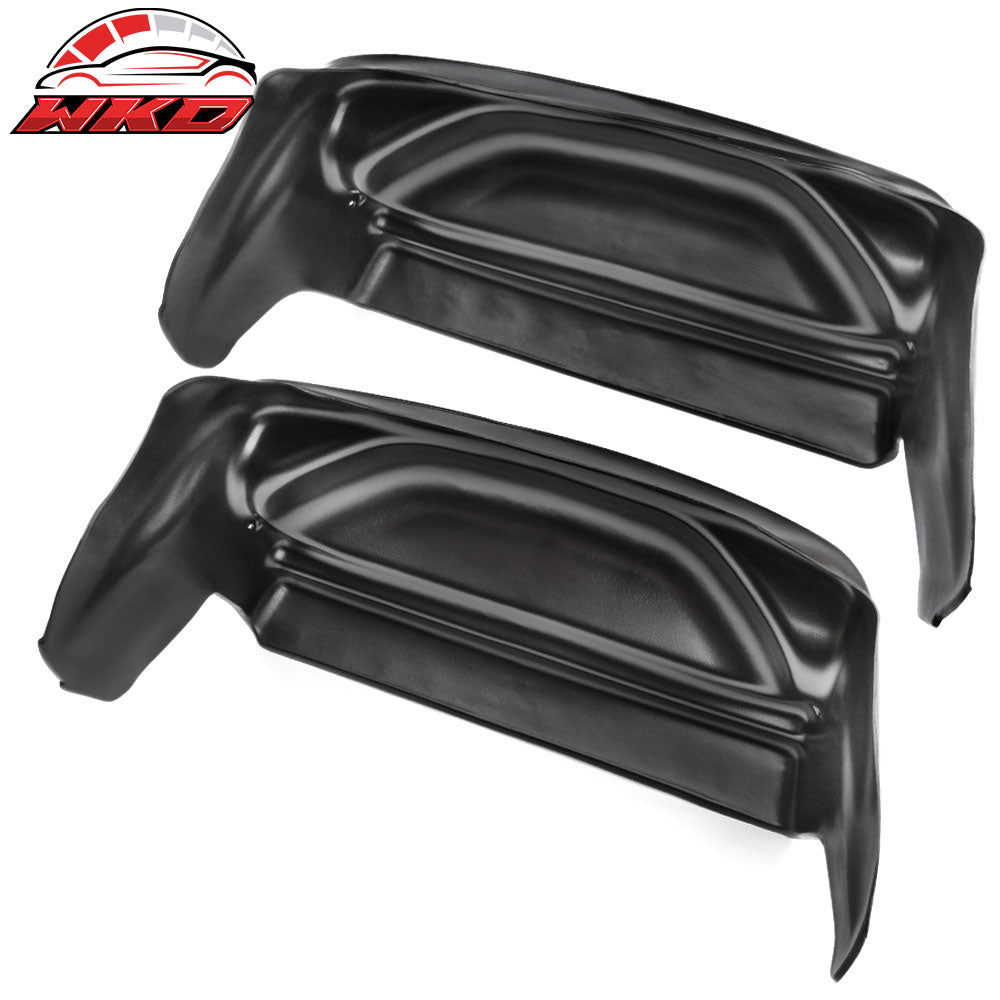 Fits 07-14 Chevy Silverado GMC Sierra Rear Wheel Well Guards Liners Unpainted PP