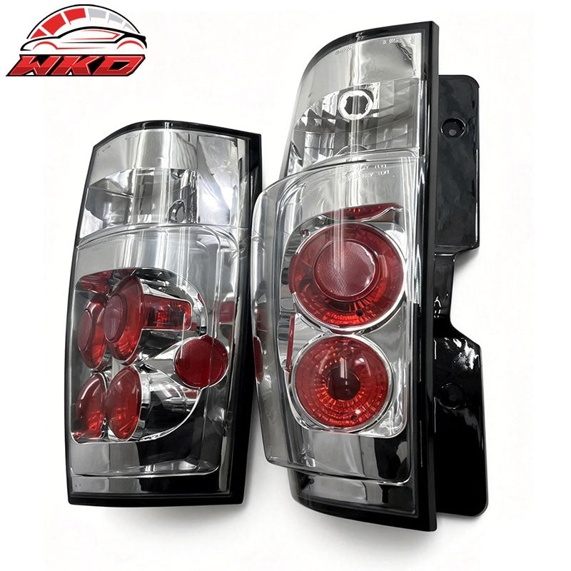 Fits 07-14 Chevy Suburban 1500 2500& Tahoe Tail Lights Left Right Chrome Pair