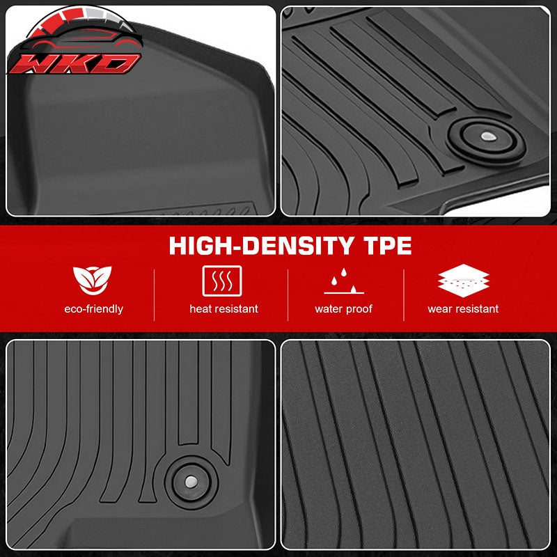Wholesale 21-26 Chevy Suburban& GMC Yukon XL& Escalade ESV 7 Seats Floor Mats TPE - Wikond Auto