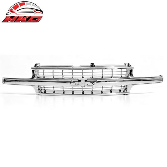 Wholesale For 2000-2006 Chevy Suburban/Tahoe OE Style Front Bumper Hood Grille Chrome ABS - Wikond Auto