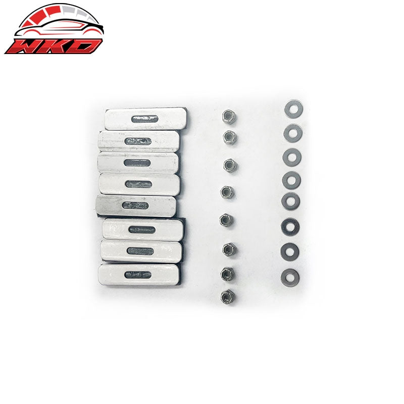 Fits 15-20 Chevy Tahoe Billet Wide Bar Style Front Upper Grille Insert Chrome