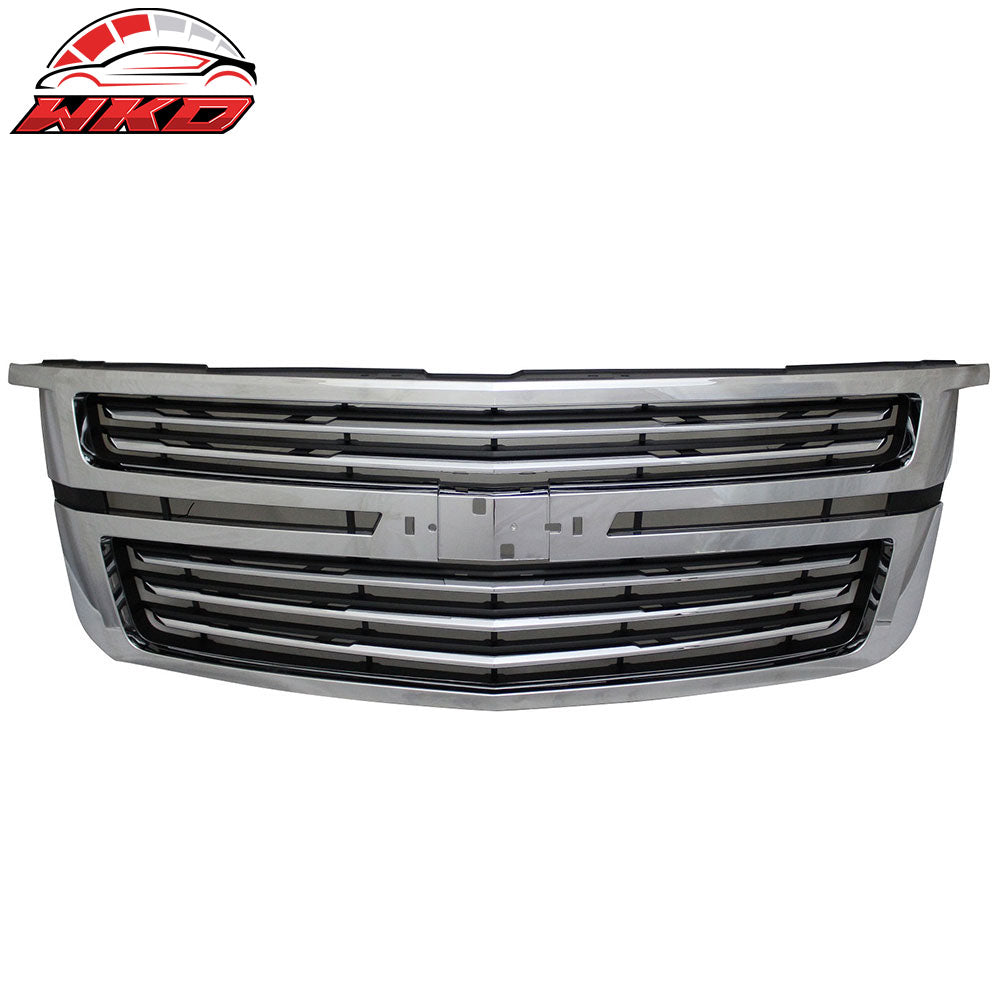 Wholesale 15-20 Chevrolet Tahoe LTZ Style Front Upper Factory Grill Grille Chrome