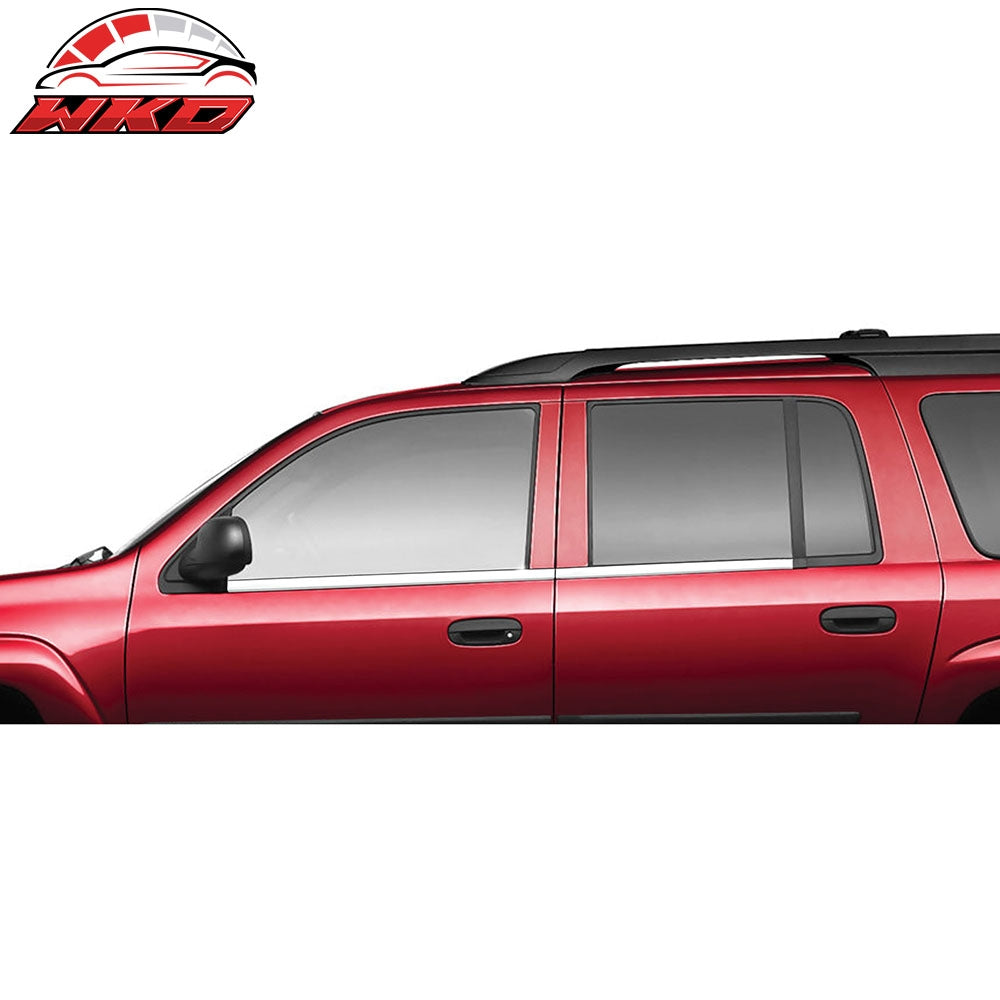 Wholesale 02-06 Chevrolet Trailblazer LT 4PC Outer Window Molding Trim Sill Seal Belt