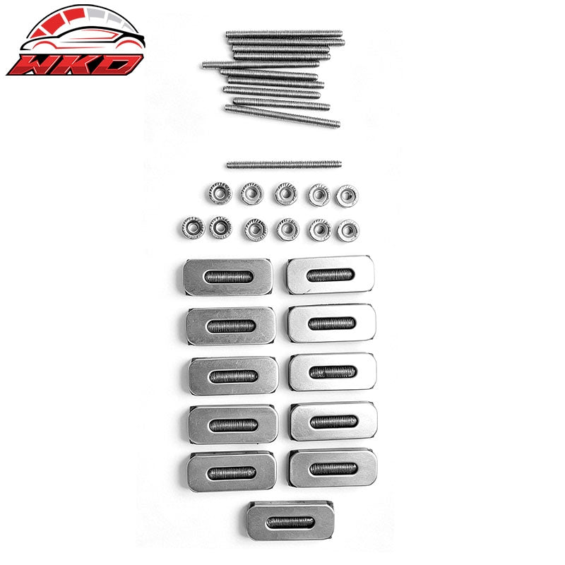 Fits 2013-2017 Chevy Traverse Mesh Style Front Grille Chrome Stainless Steel