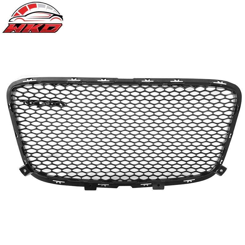 Fits 15-23 Chrysler 300 4DR SRT Style Front Bumper Upper Grille ABS Gloss Black