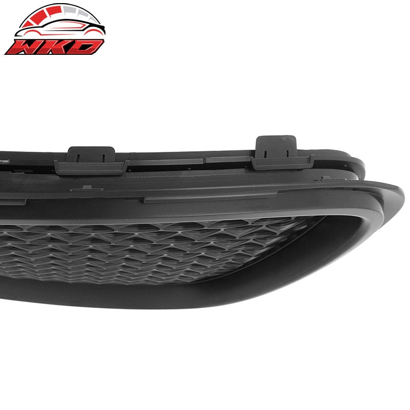 Fits 15-23 Chrysler 300 4DR SRT Style Front Bumper Upper Grille ABS Matte Black