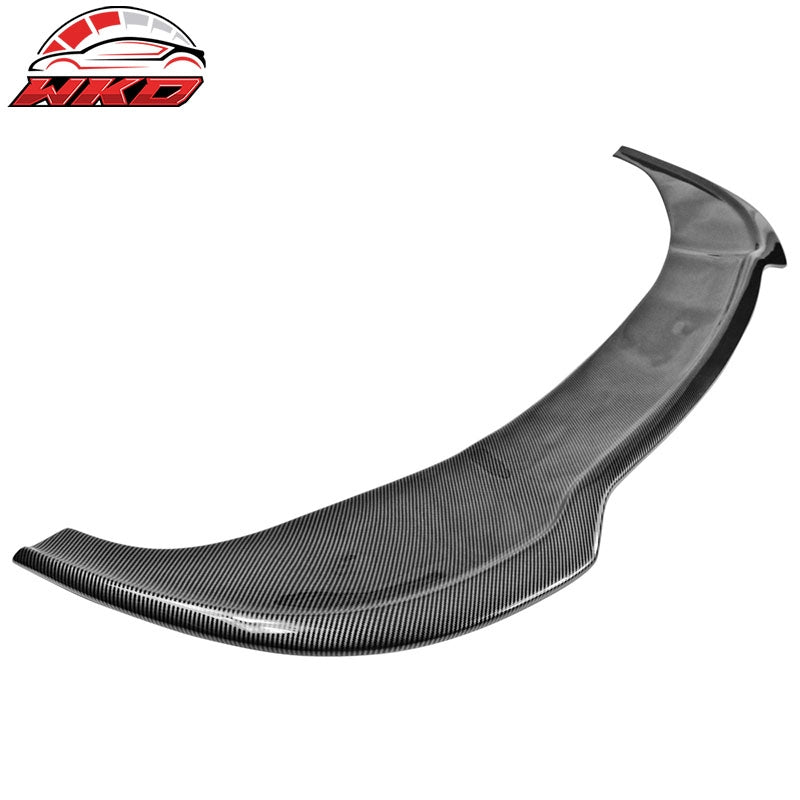 Fits 15-23 Chrysler 300 Front Bumper Lip Spoiler Splitter PP Carbon Fiber Print