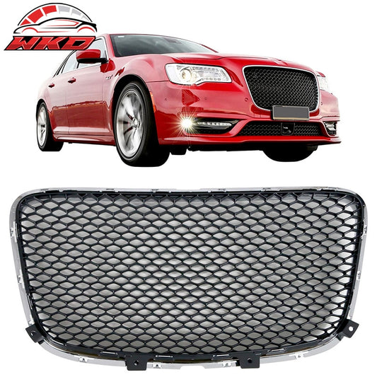 Wholesale 15-23 Chrysler 300 Front Hood Mesh Grille Chrome