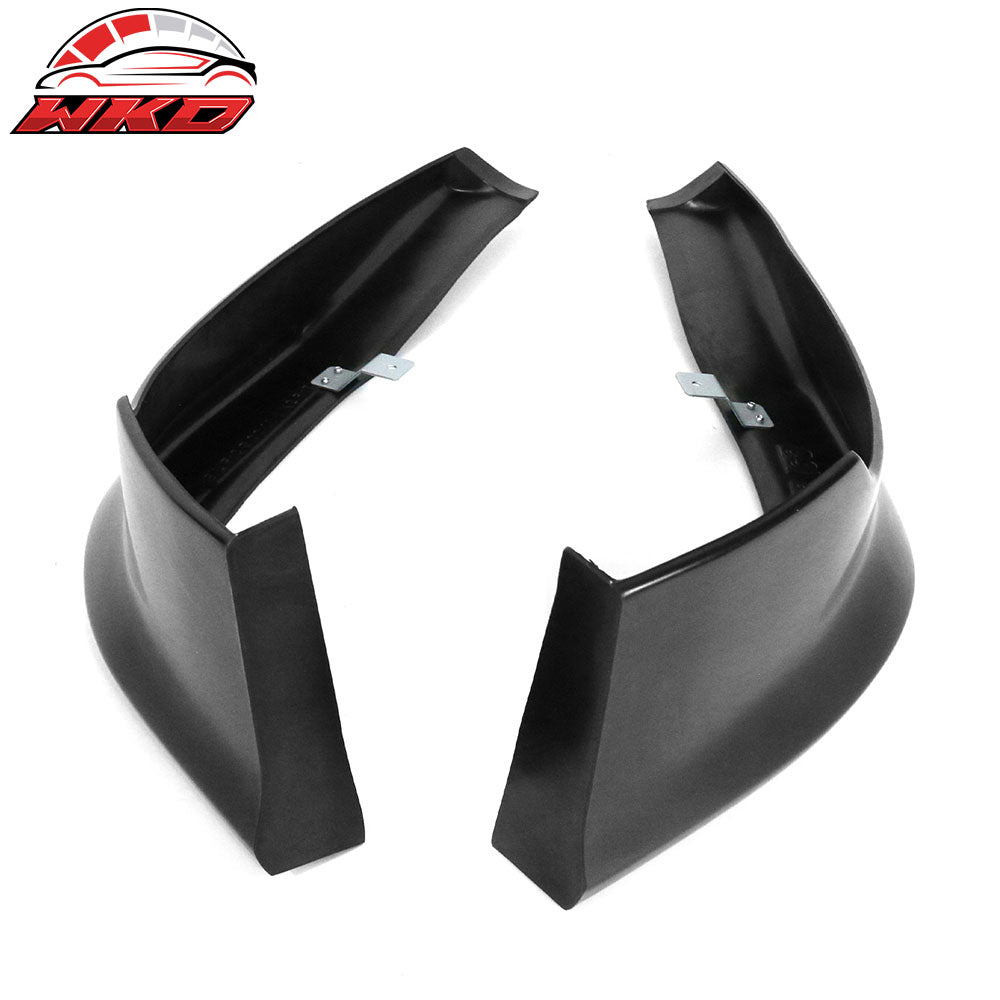 Fits 11-14 Chrysler 300 IKON Style 2PCS Front Bumper Lip Spoiler Splitters PU