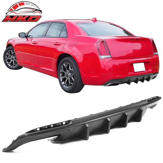Wholesale 15-23 Chrysler 300 IKON V1 Style 2PCS Rear Bumper Diffuser PP Matte Black