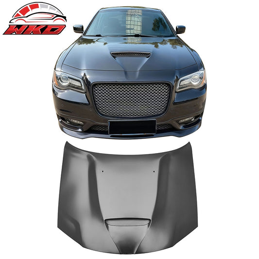 Wholesale 11-23 Chrysler 300 Sedan SRT Style Cowl Vented Extractor Front Bumper Hood - Wikond Auto